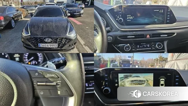 Hyundai Sonata (DN8) 2022 Черный из Кореи