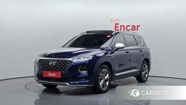 Hyundai Santa Fe TM 2018 Синий из Кореи