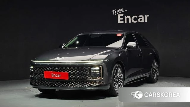 Hyundai Grandeur Hybrid (GN7) 2023 Серый из Кореи