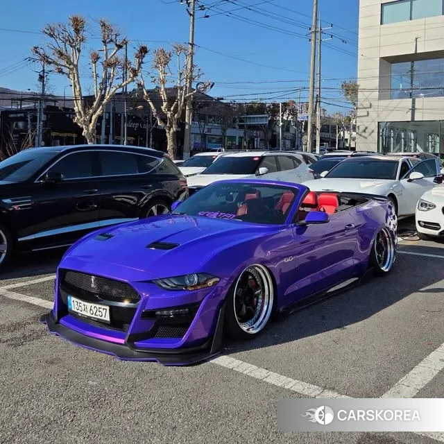 Ford Mustang 2020 Черный из Кореи