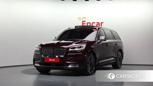 Lincoln Aviator 2nd generation 2020 Красный из Кореи