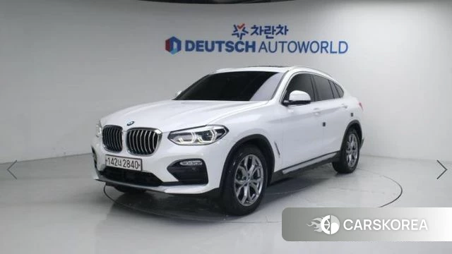 BMW X4 (G02) 2018 Белый из Кореи