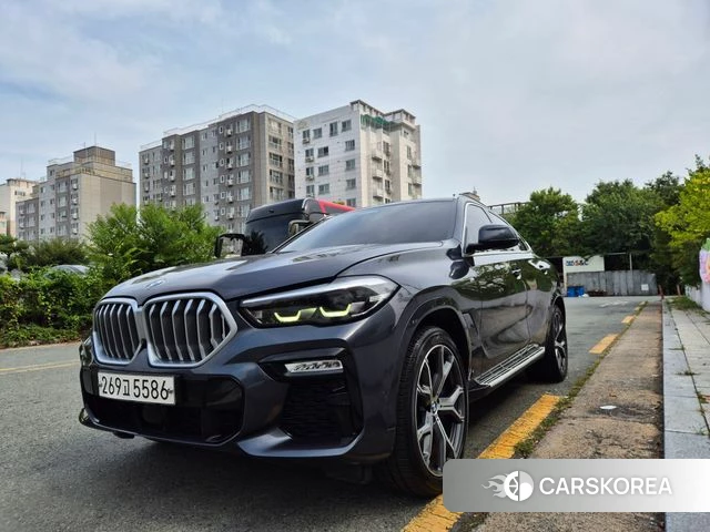 BMW X6 (G06) 2020 Серый из Кореи