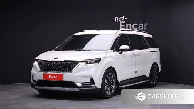 Kia Carnival 4th generation 2021 Белый из Кореи