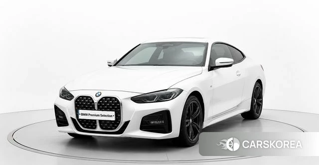 BMW 4 Series (G22) 2022 Белый из Кореи