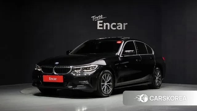 BMW 3 Series (G20) 2022 Черный из Кореи