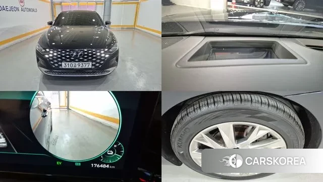 Hyundai The New Grandeur IG Hybrid 2021 Серый из Кореи
