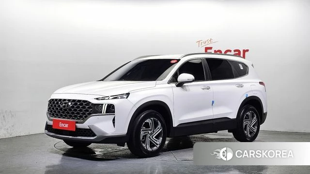 Hyundai The New Santa Fe 2023 Белый из Кореи