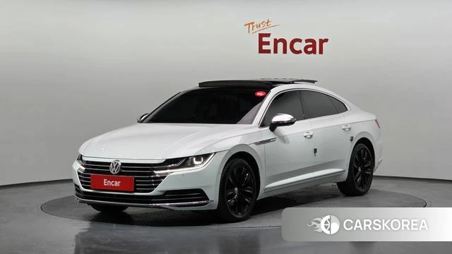 Volkswagen Arteon 2019 Белый из Кореи