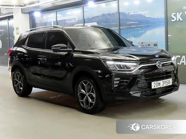Ssangyong Beautiful Korando 2019 Черный из Кореи