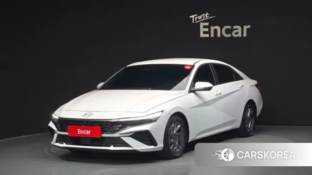Hyundai The New Avante (CN7) 2025 Белый из Кореи