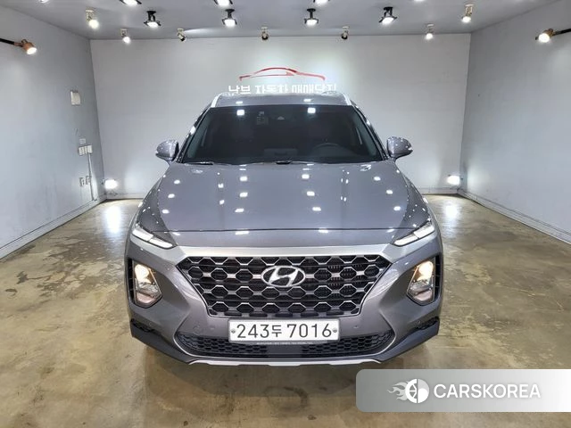 Hyundai Santa Fe TM 2020 Серый из Кореи
