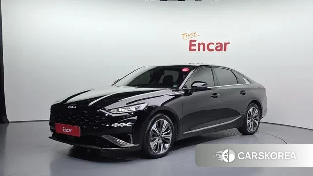 Kia K8 Hybrid 2021 Черный из Кореи