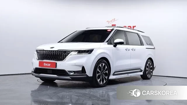 Kia Carnival 4th generation 2020 Белый из Кореи