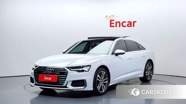Audi A6 (C8) 2023 Белый из Кореи