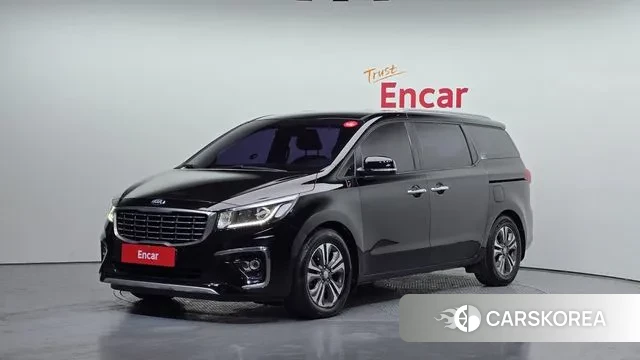 Kia The New Carnival 2018 Черный из Кореи
