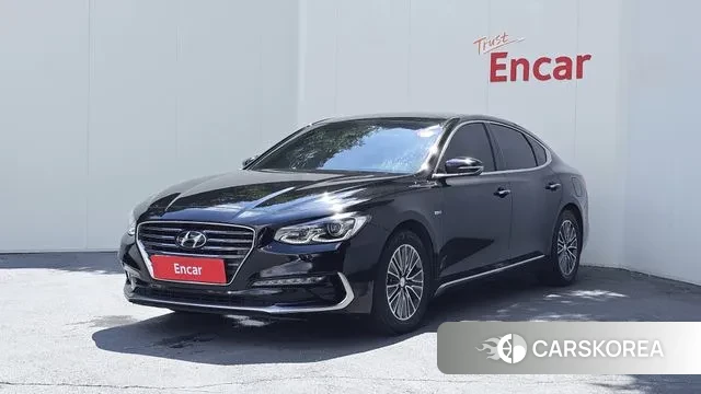 Hyundai Grandeur IG Hybrid 2019 Черный из Кореи