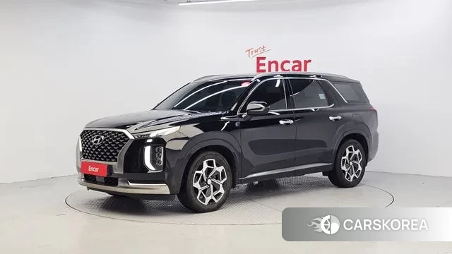 Hyundai Palisade 2022 Черный из Кореи