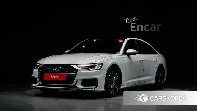 Audi A6 (C8) 2022 Белый из Кореи