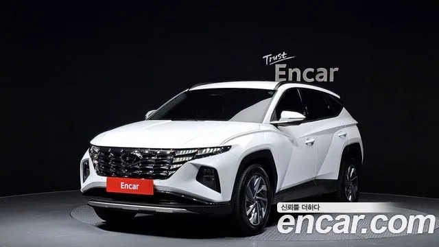 Hyundai Tucson Hybrid (NX4) 2022 Белый из Кореи