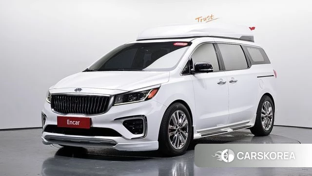 Kia All New Carnival 2018 Белый из Кореи