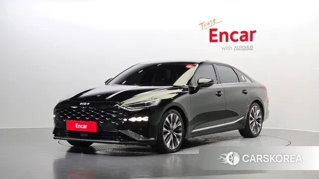 Kia K8 2021 Черный из Кореи