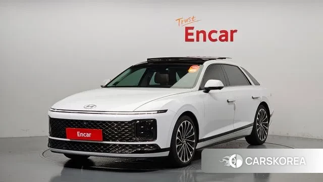 Hyundai Grandeur Hybrid (GN7) 2023 Белый из Кореи