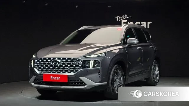 Hyundai The New Santa Fe 2021 Серый из Кореи
