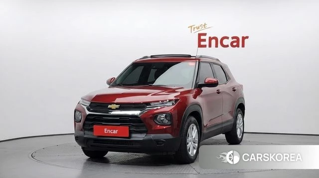 Chevrolet (GM Daewoo) Trailblazer 2021 Красный из Кореи