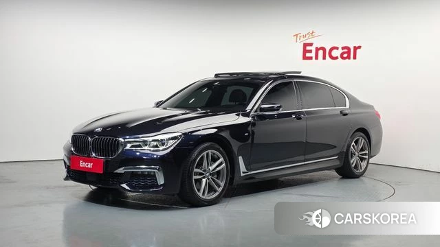 BMW 7 Series (G11) 2018 Черный из Кореи