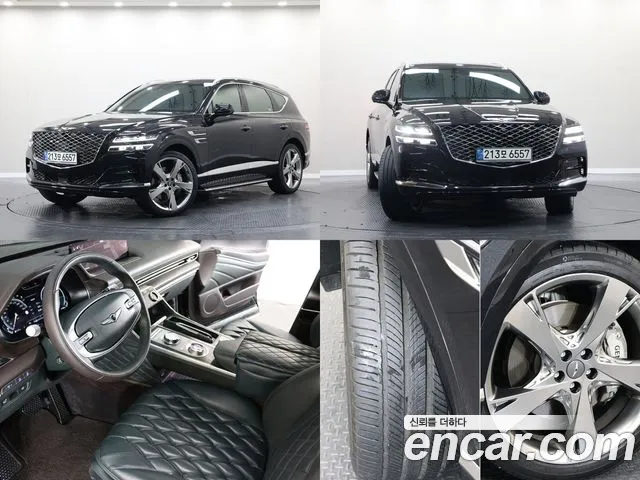 Genesis GV80 2023 Черный из Кореи