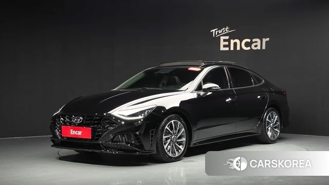 Hyundai Sonata (DN8) 2021 Черный из Кореи