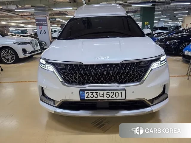 Kia Carnival 4th generation 2021 Белый из Кореи