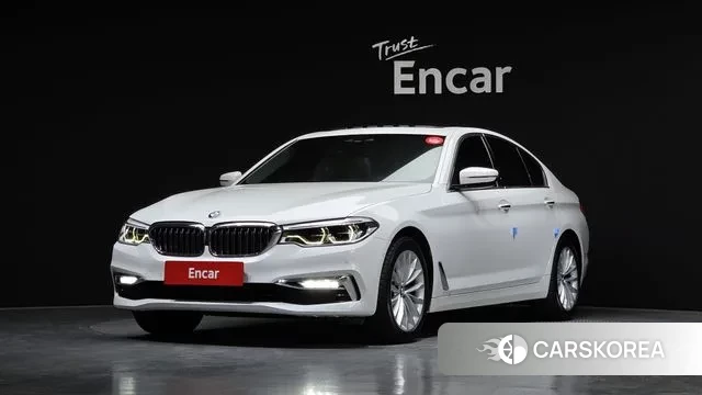 BMW 5 Series (G30) 2018 Белый из Кореи