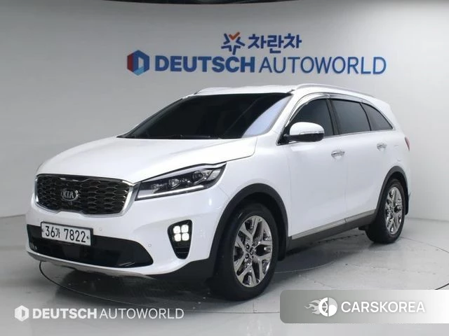 Kia The New Sorento 2019 Белый из Кореи