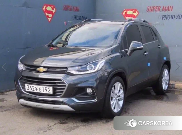 Chevrolet (GM Daewoo) The New Trax 2018 Серебристо-серый из Кореи