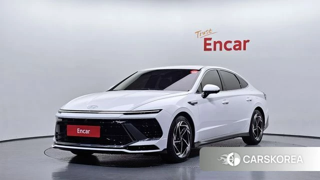 Hyundai Sonata D Edge Hybrid (DN8) 2024 Белый из Кореи