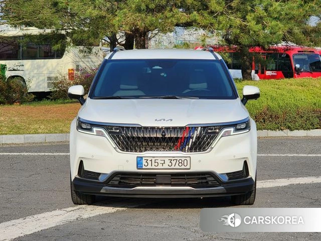 Kia Carnival 4th generation 2021 Белый из Кореи