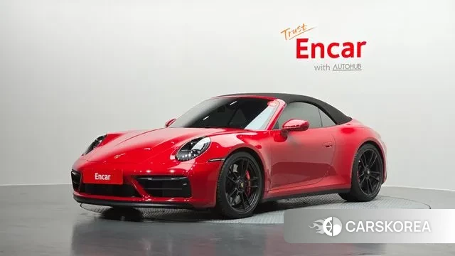 Porsche 911(992) 2023 Красный из Кореи