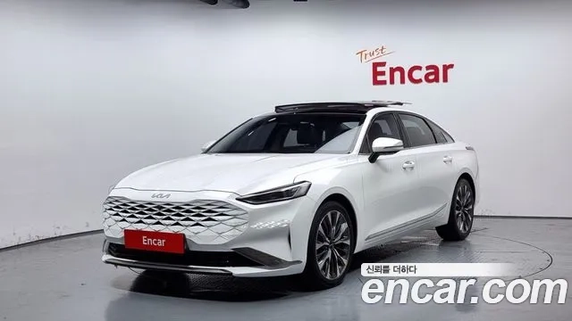 Kia K8 2021 Белый из Кореи