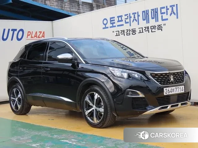 Peugeot 3008 second generation 2019 Черный из Кореи