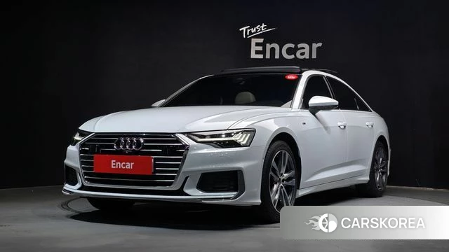 Audi A6 (C8) 2023 Белый из Кореи