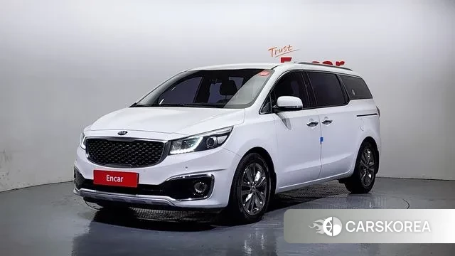 Kia All New Carnival 2018 Белый из Кореи