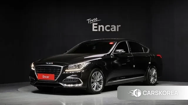 Genesis G80 2018 Черный из Кореи