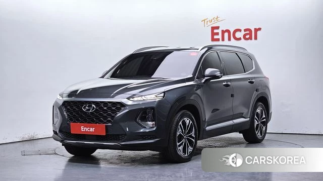 Hyundai Santa Fe TM 2019 Серый из Кореи