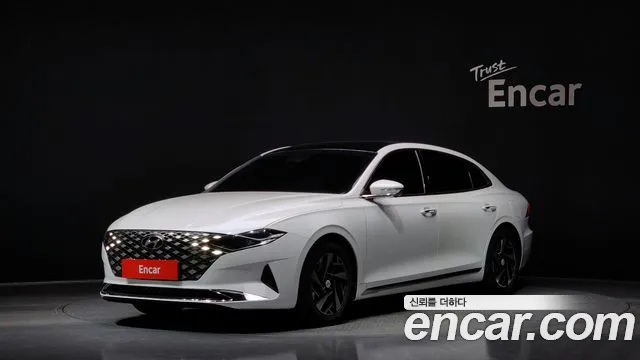 Hyundai The New Grandeur IG Hybrid 2020 Белый из Кореи