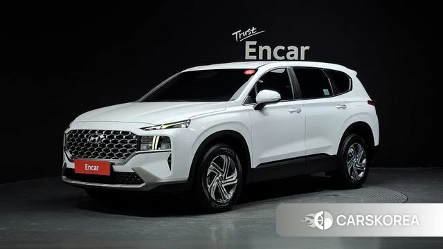 Hyundai The New Santa Fe 2021 Белый из Кореи