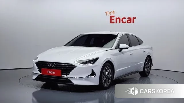 Hyundai Sonata (DN8) 2021 Белый из Кореи