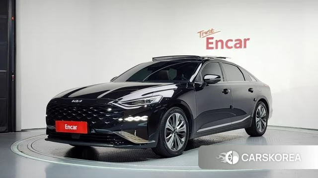 Kia K8 2022 Черный из Кореи