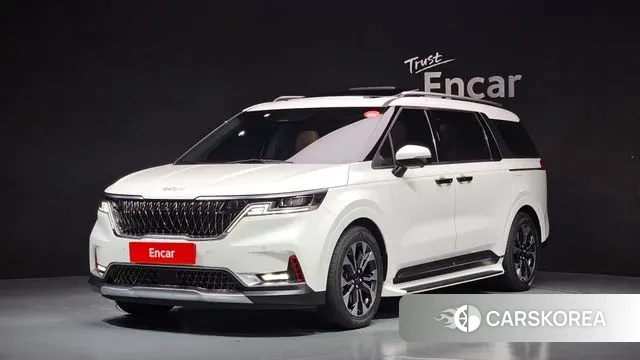 Kia Carnival 4th generation 2021 Белый из Кореи